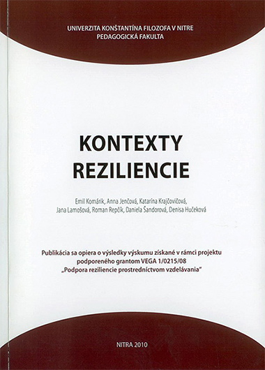 Kontexty reziliencie Kontexty reziliencie