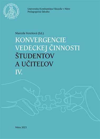 Konvergencie vedeckej činnosti študentov a učiteľov III.