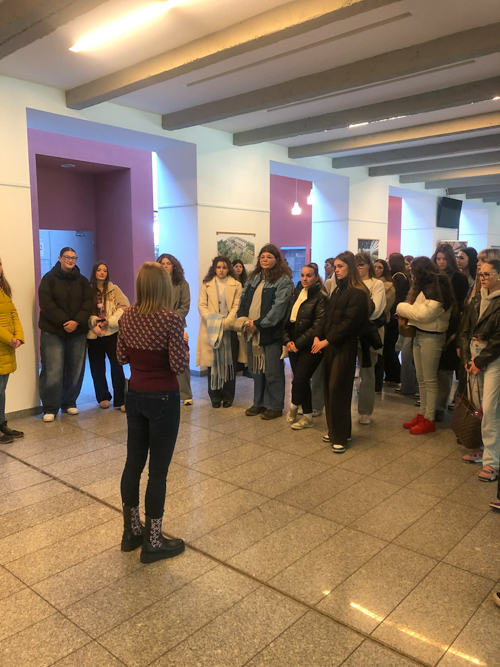 Návšteva žiakov 3.ročníkov zo Súkromnej strednej odbornej školy pedagogickej z Topoľčian